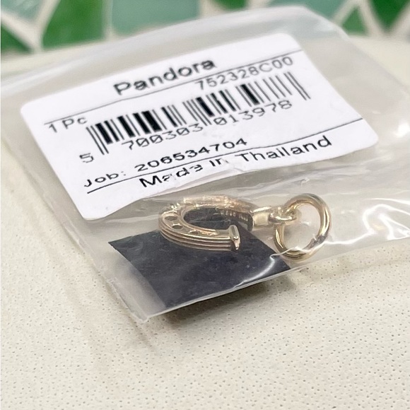 New Pandora 14k Gold Horseshoe Charm PRICE FIRM - Picture 6 of 7